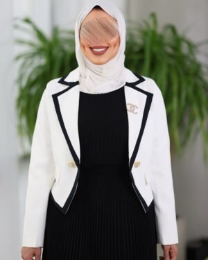 چاكيت قصير قطن كريب