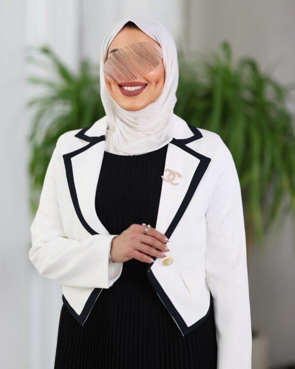 چاكيت قصير قطن كريب